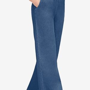 BHome  wide leg denim jeans size med.